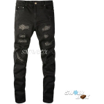 Amiri Full Black Diamonds Jeans