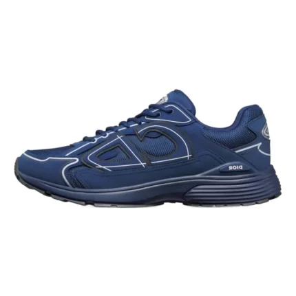 Christian Dior B30 Sneakers - Navy Blue Mesh