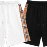 Burberry Classic Side Check Tape Panel Shorts