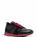 Valentino Calfskin Open Sneaker