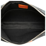 Louis Vuitton Graphite Giant Alpha Messenger Bag - Black Orange - Image 4