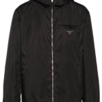 Prada Nylon Hooded Windbreaker Jacket