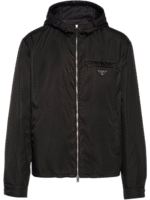 Prada Nylon Hooded Windbreaker Jacket