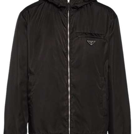 Prada Nylon Hooded Windbreaker Jacket