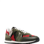 Valentino Calfskin Open Sneaker