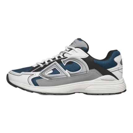 Christian Dior B30 Sneakers - Light Blue Mesh, Blue, Gray & White