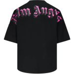 Palm Angels Doubled Logo Crewneck T-Shirt