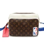 Louis Vuitton x NBA Monogram Messenger Bag - Brown White - Image 2