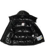 Moncler Montbeliard Down Jacket Black - Image 5