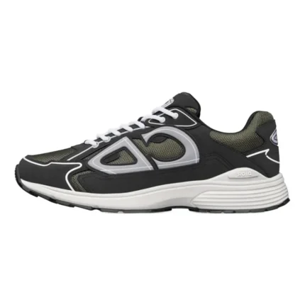 Christian Dior B30 Sneakers - Deep Green Black Mesh