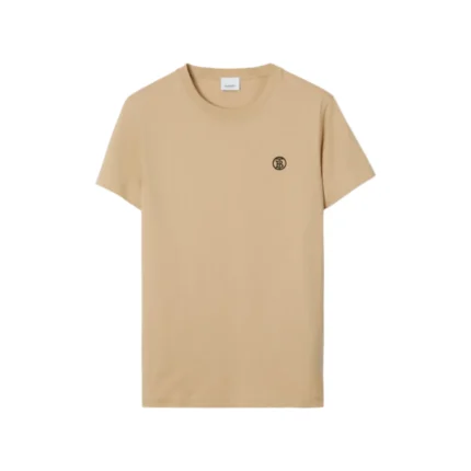 Burberry Logo-embroidered Cotton T-Shirt