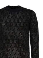 Fendi FF Monogram Jacquard Sweatshirt - Image 3