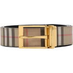 Burberry Reversible Check Belt