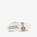 Louis Vuitton Skate Sneakers - Beige White - Image 6