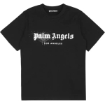 Palm Angels Rhinestone Sprayed Logo T-Shirt