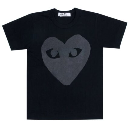 Comme Des Garçons Play - Printed big heart t-shirt
