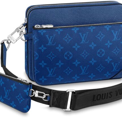 Louis Vuitton Trio Messenger Bag - Blue