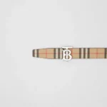 Burberry Reversible Monogram Belt - Image 3