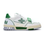 Louis Vuitton Sneakers - White Green Mesh