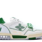 Louis Vuitton Sneakers - White Green Mesh