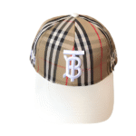 Burberry White Front Baseball Hat