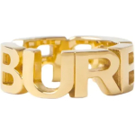 Burberry Gold-Plated Logo Ring