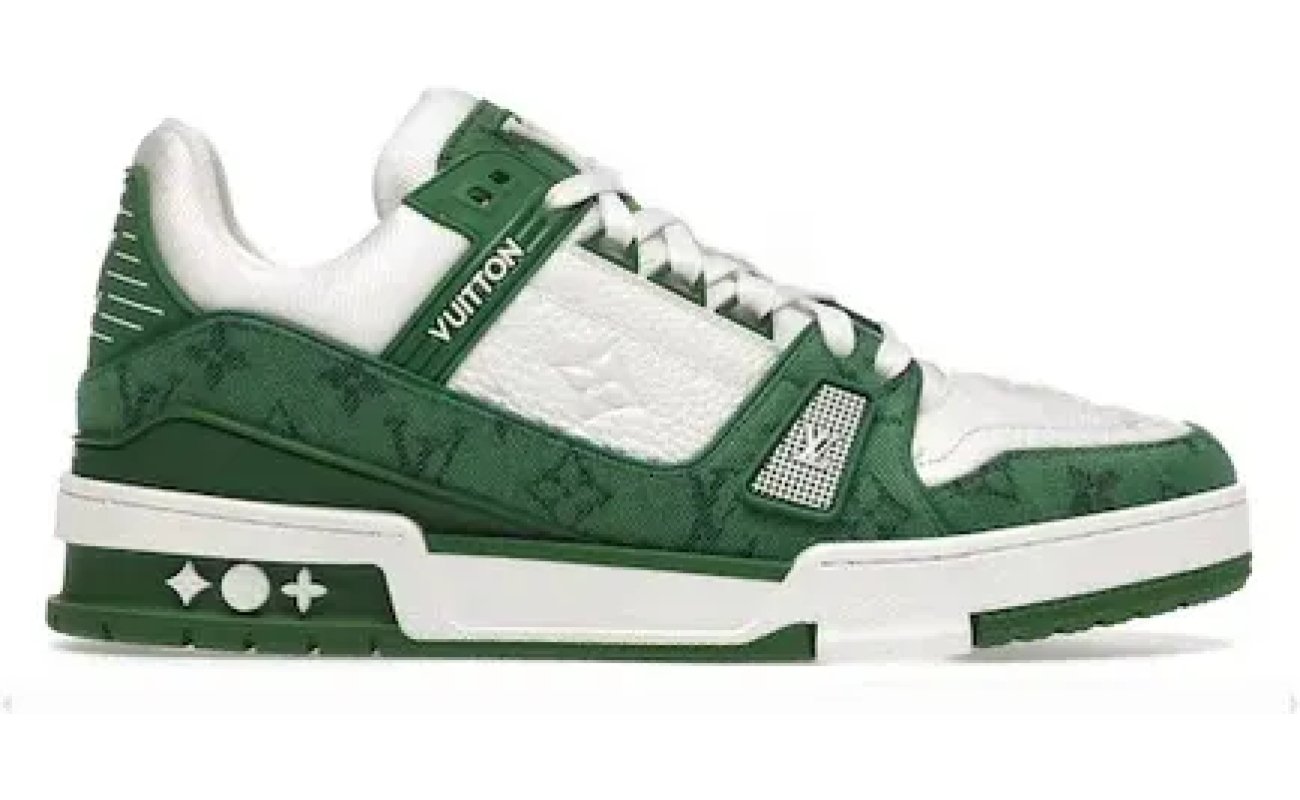 Louis Vuitton Sneakers - Green Monogram