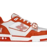 Louis Vuitton Sneakers - Orange Monogram Denim