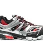 Balenciaga Track Sneakers - Red Black Silver