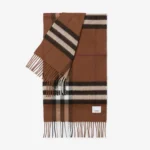 Burberry Check Cashmere Scarf - Image 3