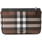 Burberry Check-print Compact Messenger Bag