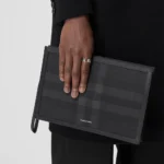 Burberry Palladium-Plated Logo Ring - Image 3