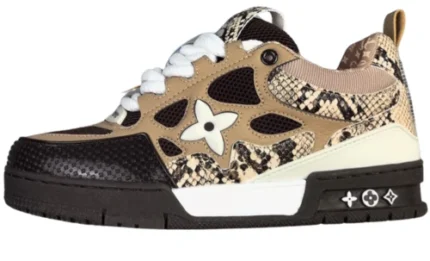 Louis Vuitton Skate Sneakers - Brown Python