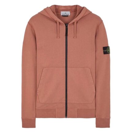 Stone Island Zip Up Hoodie