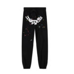Sp5der Spray Tracksuit - Black - Image 3