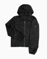 Prada Nylon Hooded Windbreaker Jacket - Image 2