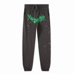 Sp5der Tracksuit - Grey Green - Image 3