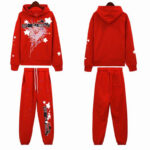 Sp5der Red Tracksuit