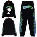 Sp5der 999 555 Tracksuit - Black