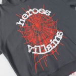 Sp5der Tracksuit - Red & Grey - Image 4