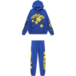 Sp5der Black & Blue Tracksuits - Image 2
