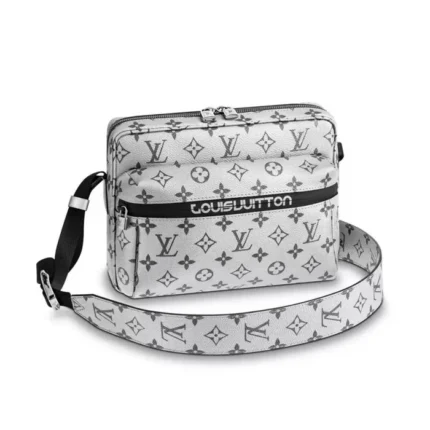 Louis Vuitton Messenger Shoulder Bag - White