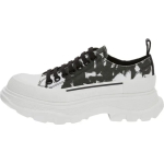 Alexander McQueen Tread Slick Low Lace Up White Black