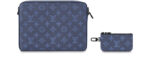 Louis Vuitton Duo Messenger Bag - Blue - Image 3