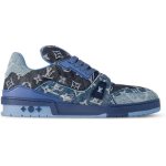 Louis Vuitton Sneakers - Blue Patchwork Monogram