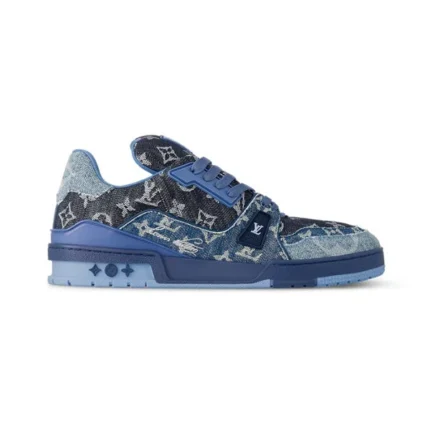 Louis Vuitton Sneakers - Blue Patchwork Monogram