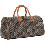 Goyard Boston 50 Bag - Black Tan