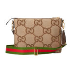 Gucci GG Jumbo Messenger Bag - Beige - Image 3
