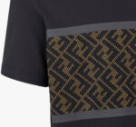 Fendi FF Monogram-patch T-Shirt - Image 3