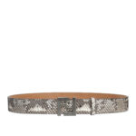 Fendi FF Python Leather Loop Belt